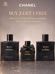 COLLECTION BLEU DE CHANEL 2+1FREE
