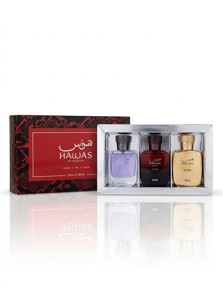 COLLECTION HAWAS FIRE   3*30ML